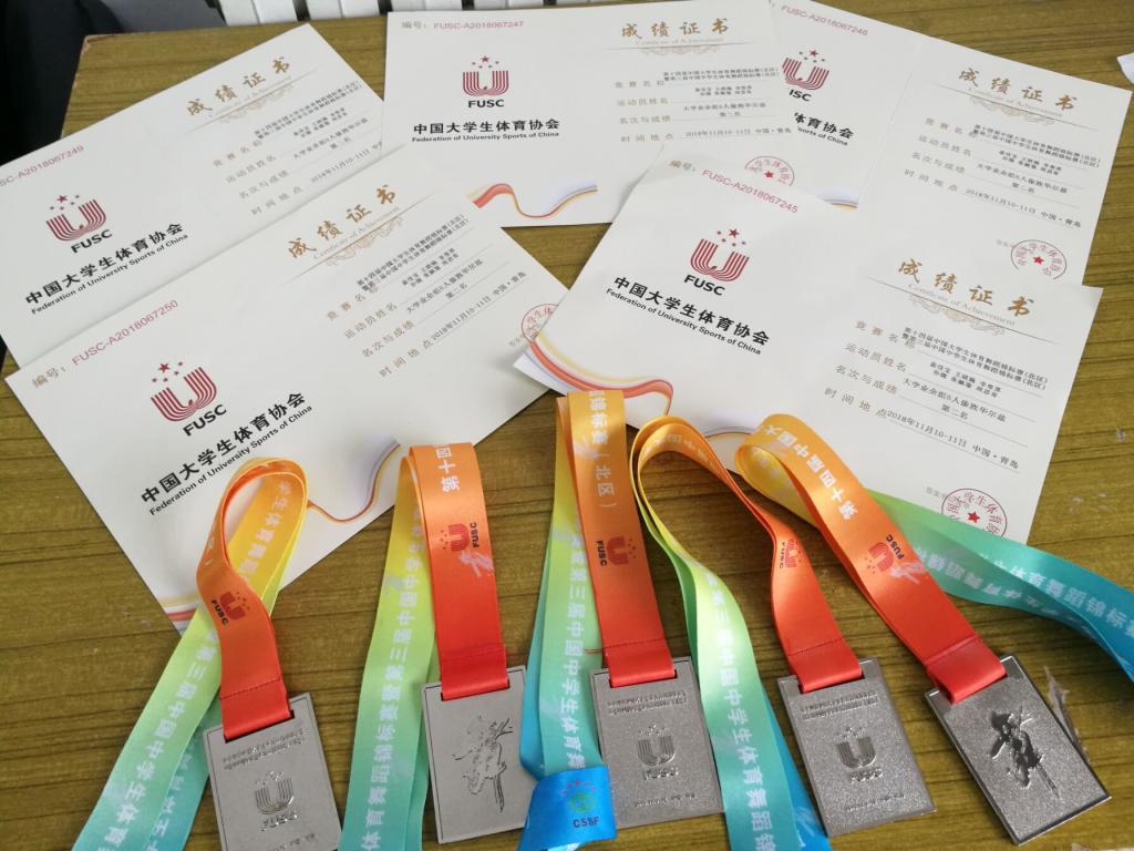 伊春職業(yè)學院體育舞蹈代表隊榮獲第十四屆中國大學生體育舞蹈錦標賽六人集體項目亞軍