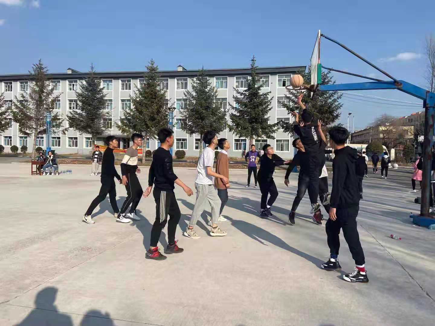團結文明展現風采之籃球比賽