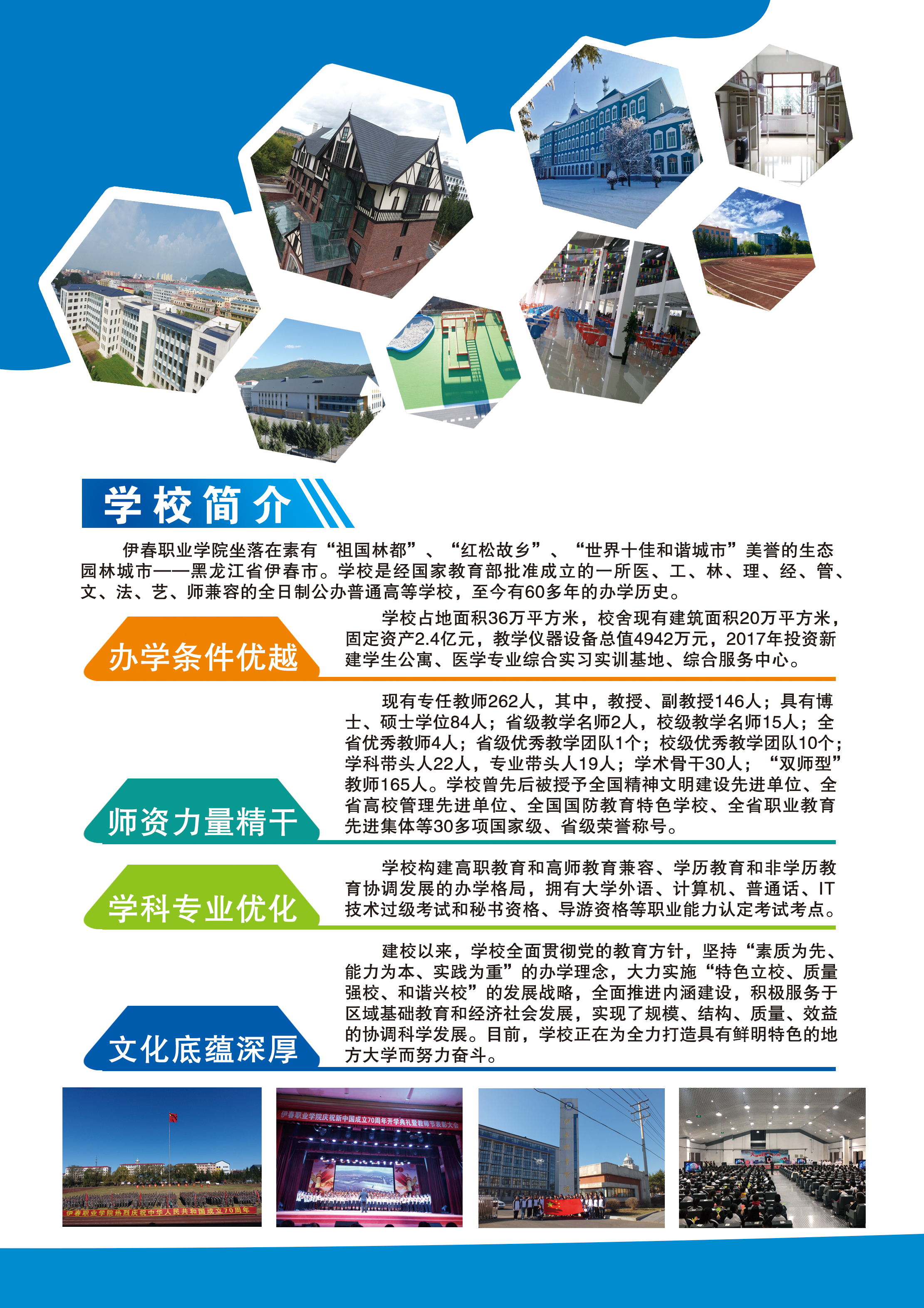 伊春職業(yè)學院2020年初中起點招生簡章