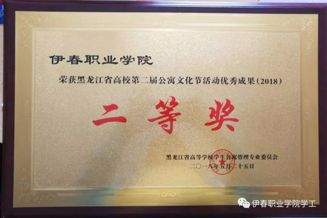 我校榮獲黑龍江省高校第二屆公寓文化節(jié)活動優(yōu)秀成果二等獎