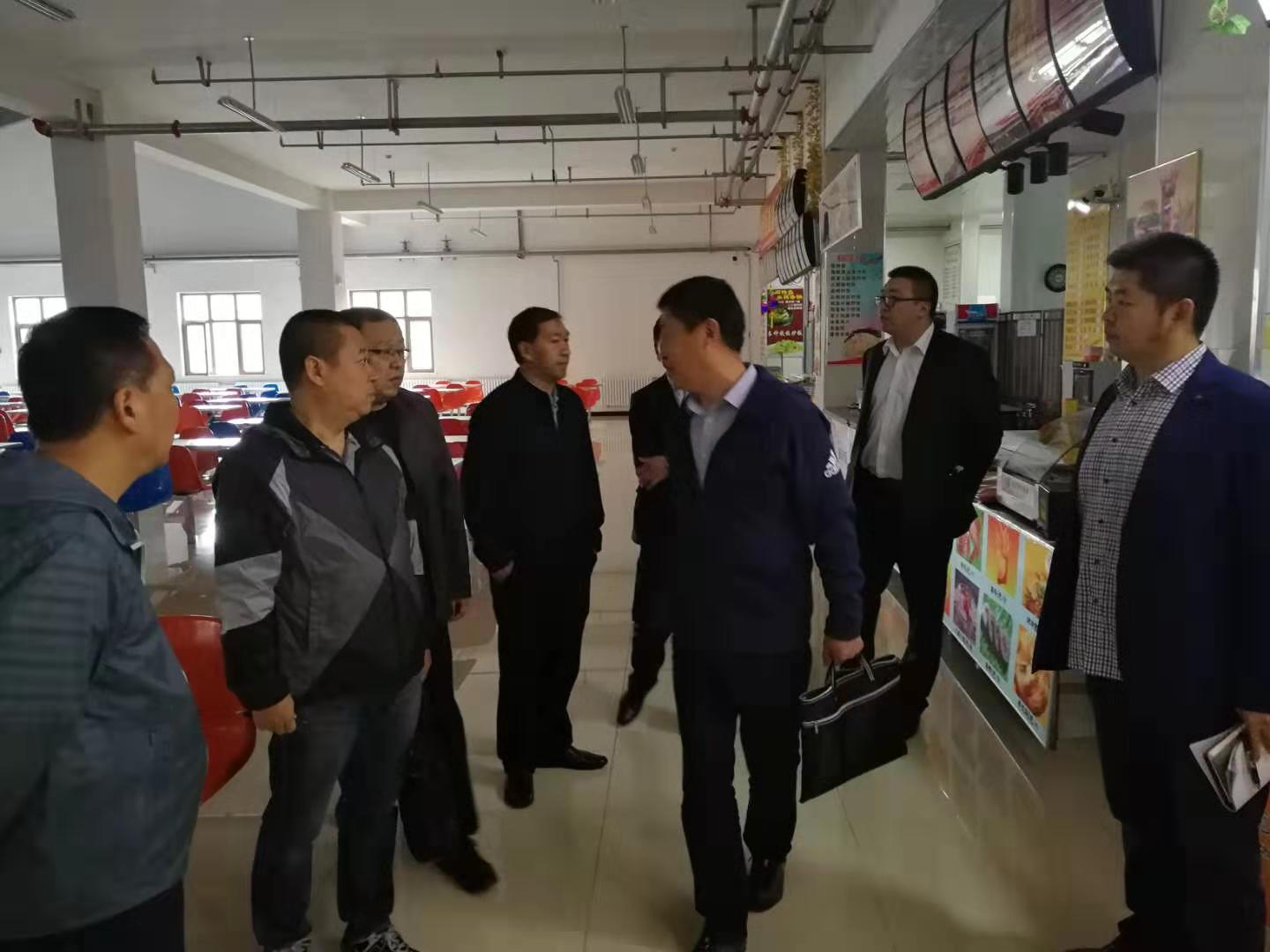 省教育廳與公安廳聯(lián)合督查組來我校開展學(xué)校安全大督查
